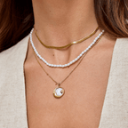 Sarya Snake Ketting Gouden Ketting