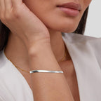 Sarya Snake Ketting Zilveren Armband