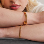 Selene Snake & Bead Ketting Armband