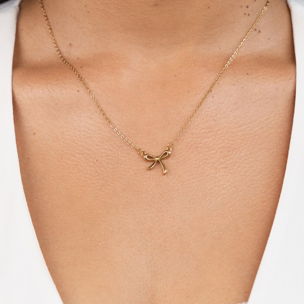 Serenity Bow Hanger Ketting Secundaire afbeelding