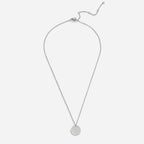 Zilveren Coin Ketting