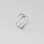 Zilveren Infinity Loop Ring