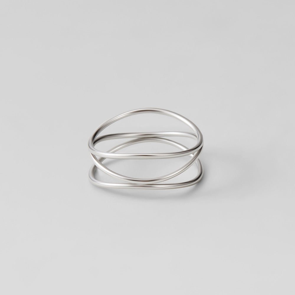 Zilveren Infinity Loop Ring
