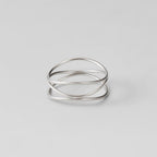 Zilveren Infinity Loop Ring