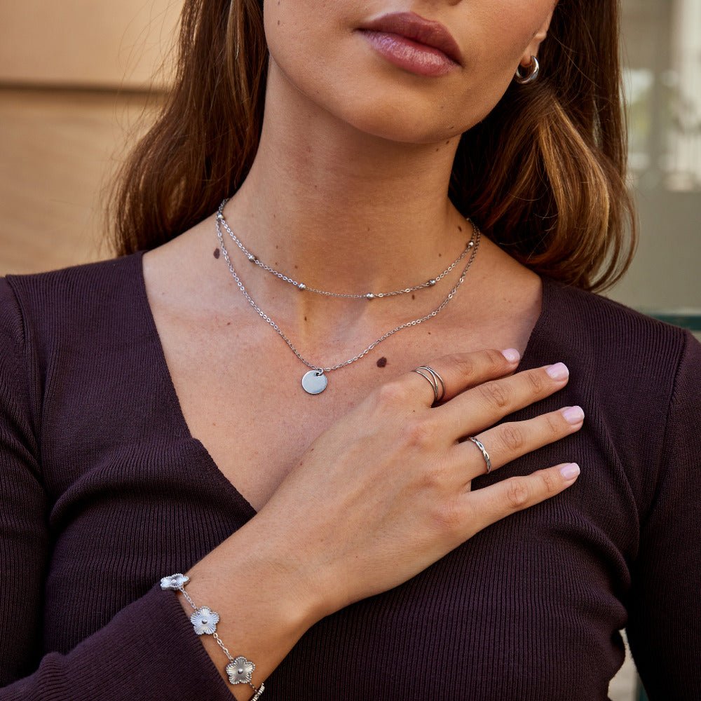 Zilveren Infinity Loop Ring