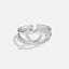 Zilveren Love Knot Ring