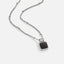 Zilveren Lucia Black Hanger Ketting