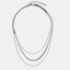 Zilveren Multi-Gelaagde Ketting  Ketting