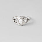 Zilveren Vintage Royal Parel Ring
