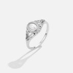 Zilveren Vintage Royal Parel Ring