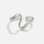 Zilveren Wave Ring