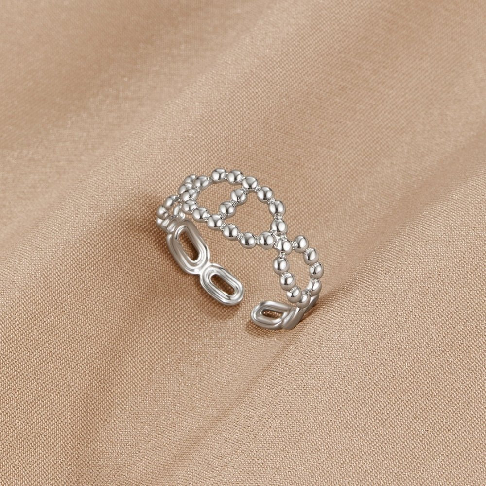 Zilveren Yulah Ketting Ring