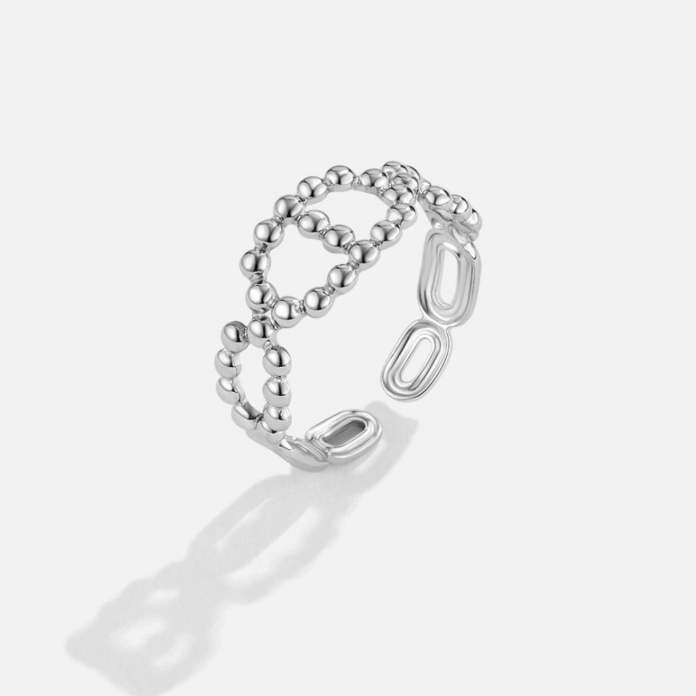 Zilveren Yulah Ketting Ring Hoofdafbeelding
