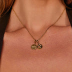Gouden Simple Charm Ketting