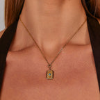Gouden Simple Charm Ketting