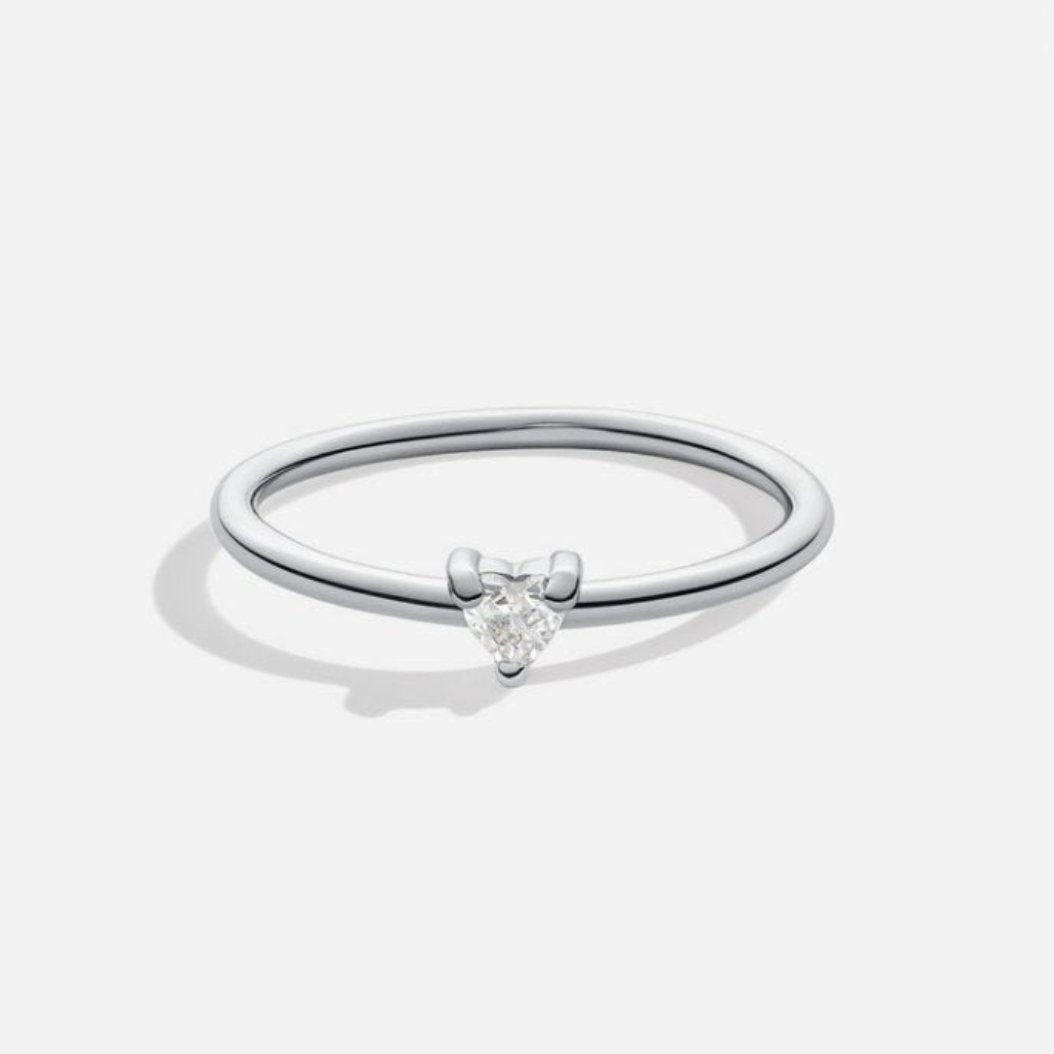 Small Love' Kristallen Heart Ring Hoofdafbeelding