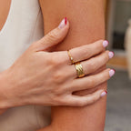 Small Love' Kristallen Heart Ring