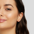 Sofia Parel Knopjes Oorbellen