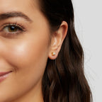 Sofia Parel Knopjes Oorbellen