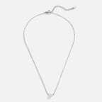 Solitaire Zilveren Parel Ketting