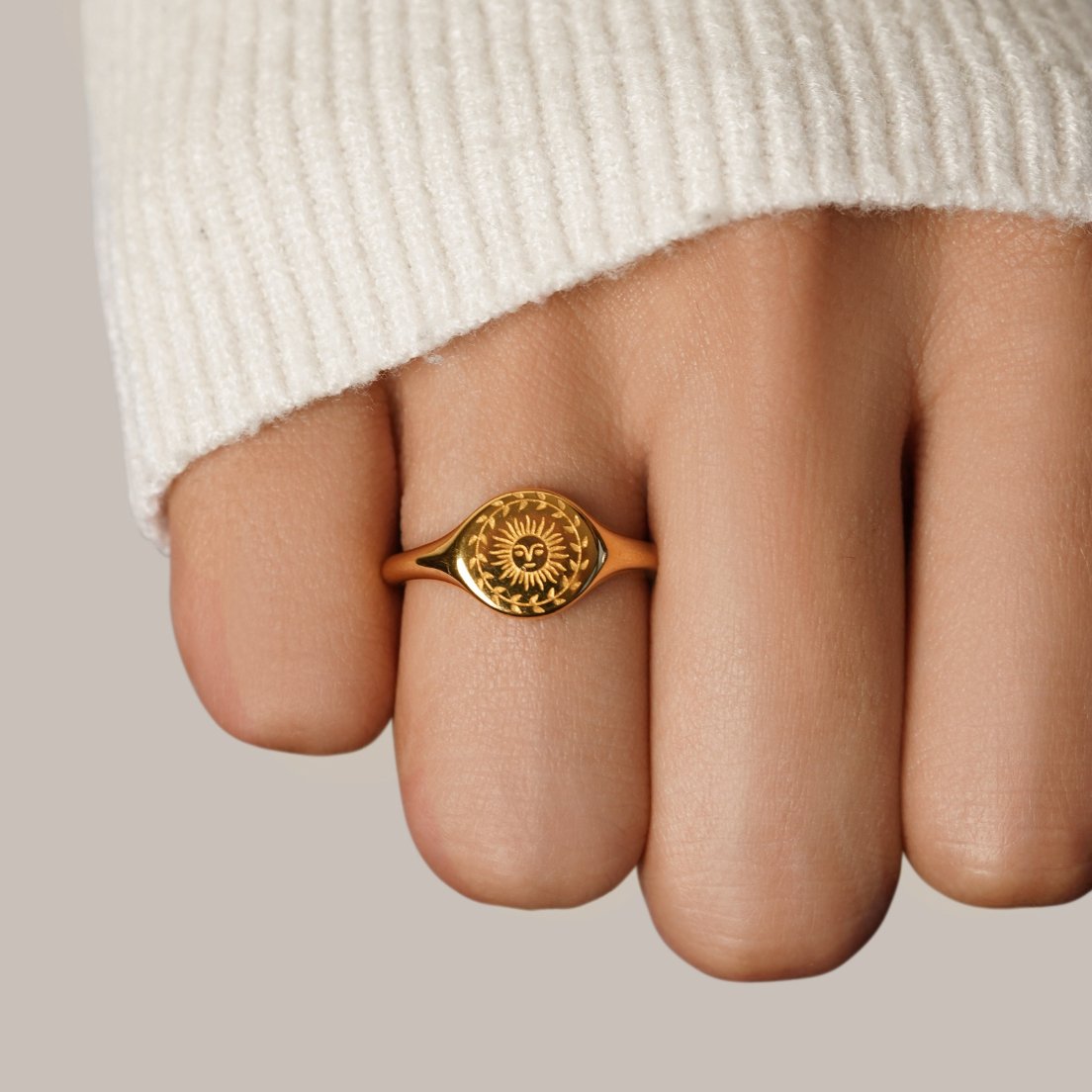 Summer Solstice Gouden Ring Secundaire afbeelding