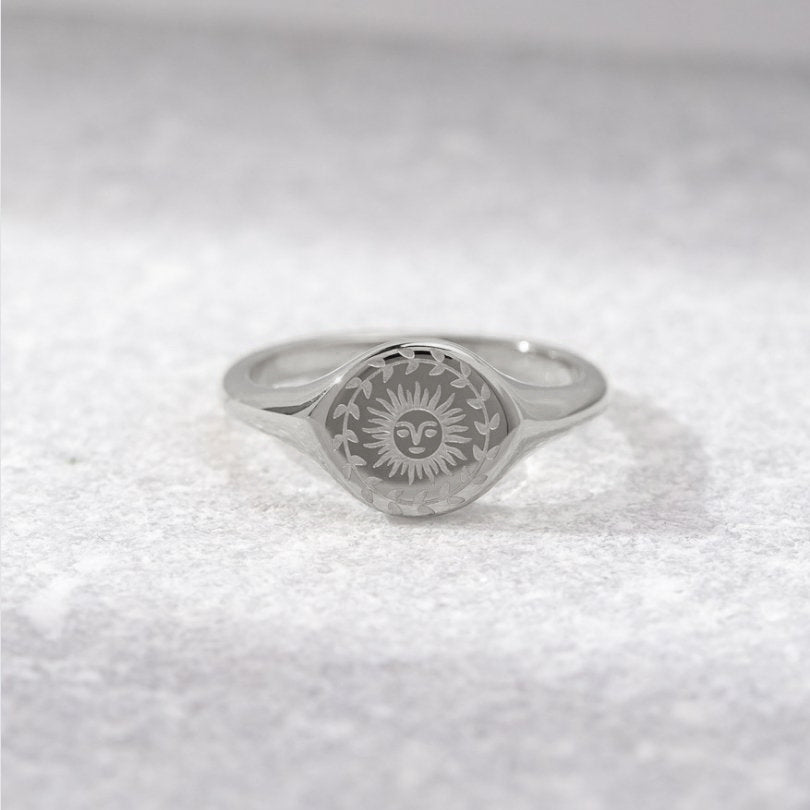 Summer Solstice Zilveren Ring