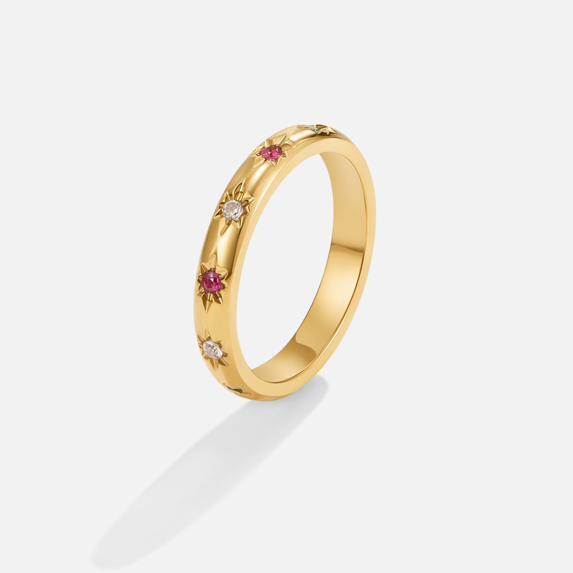 Tali Regenboog Kristallen Ring Hoofdafbeelding