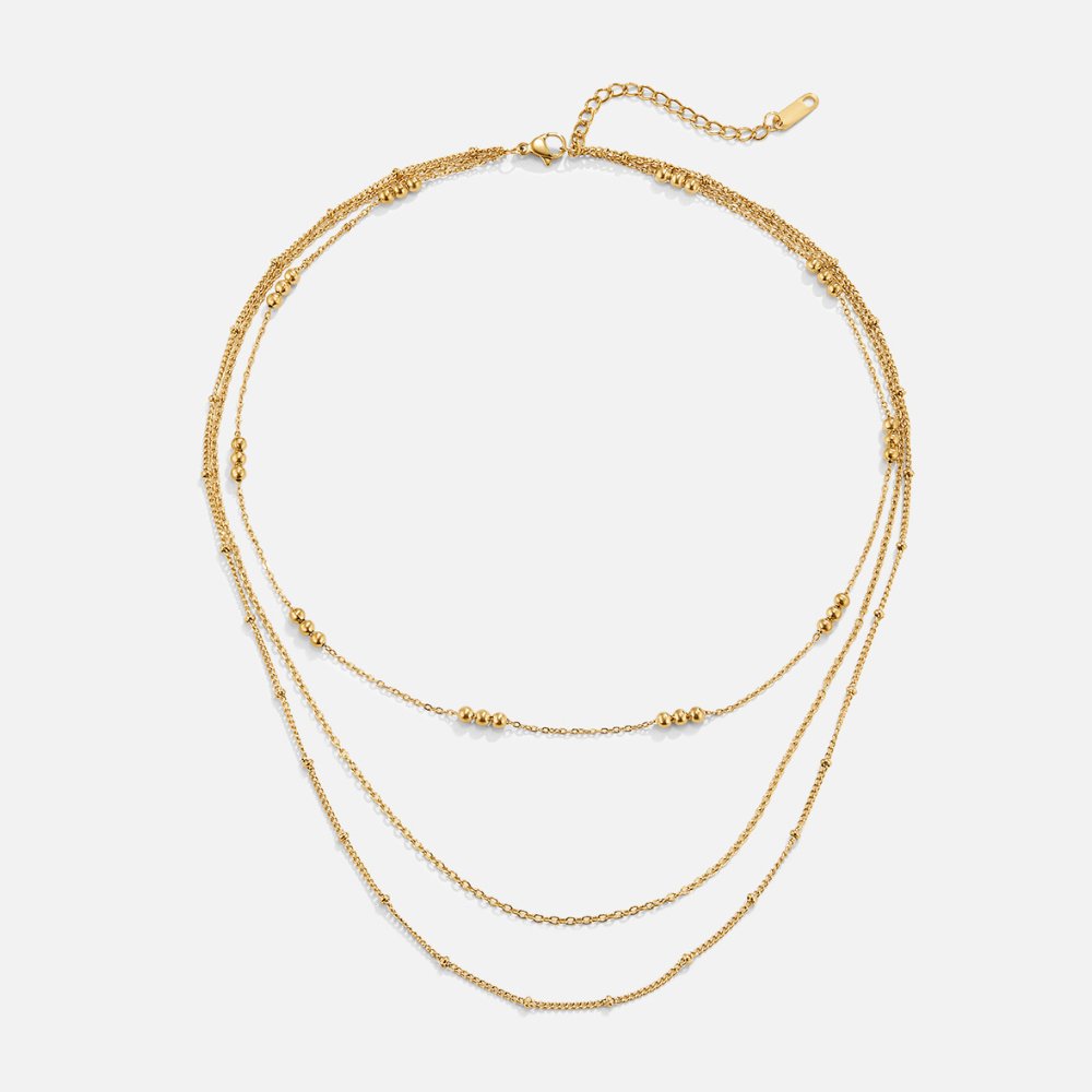 Tessa Triple Gelaagde Ketting