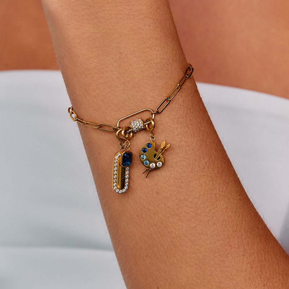 The Artist' Palette Charm
