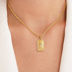 ‘The Sun’ Tarot Hanger Ketting