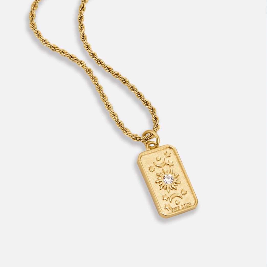 ‘The Sun’ Tarot Hanger Ketting Hoofdafbeelding