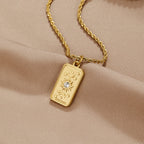 ‘The Sun’ Tarot Hanger Ketting