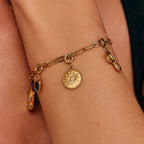 The Truth' Gouden Eye Coin Charm