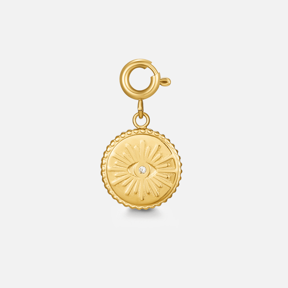 The Truth' Gouden Eye Coin Charm