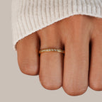 Timeless Beauty 18K Kristallen Ring