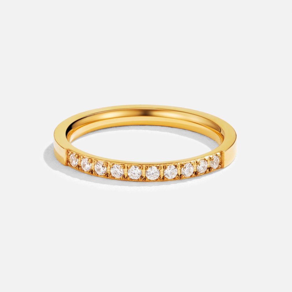 Timeless Beauty 18K Kristallen Ring Hoofdafbeelding