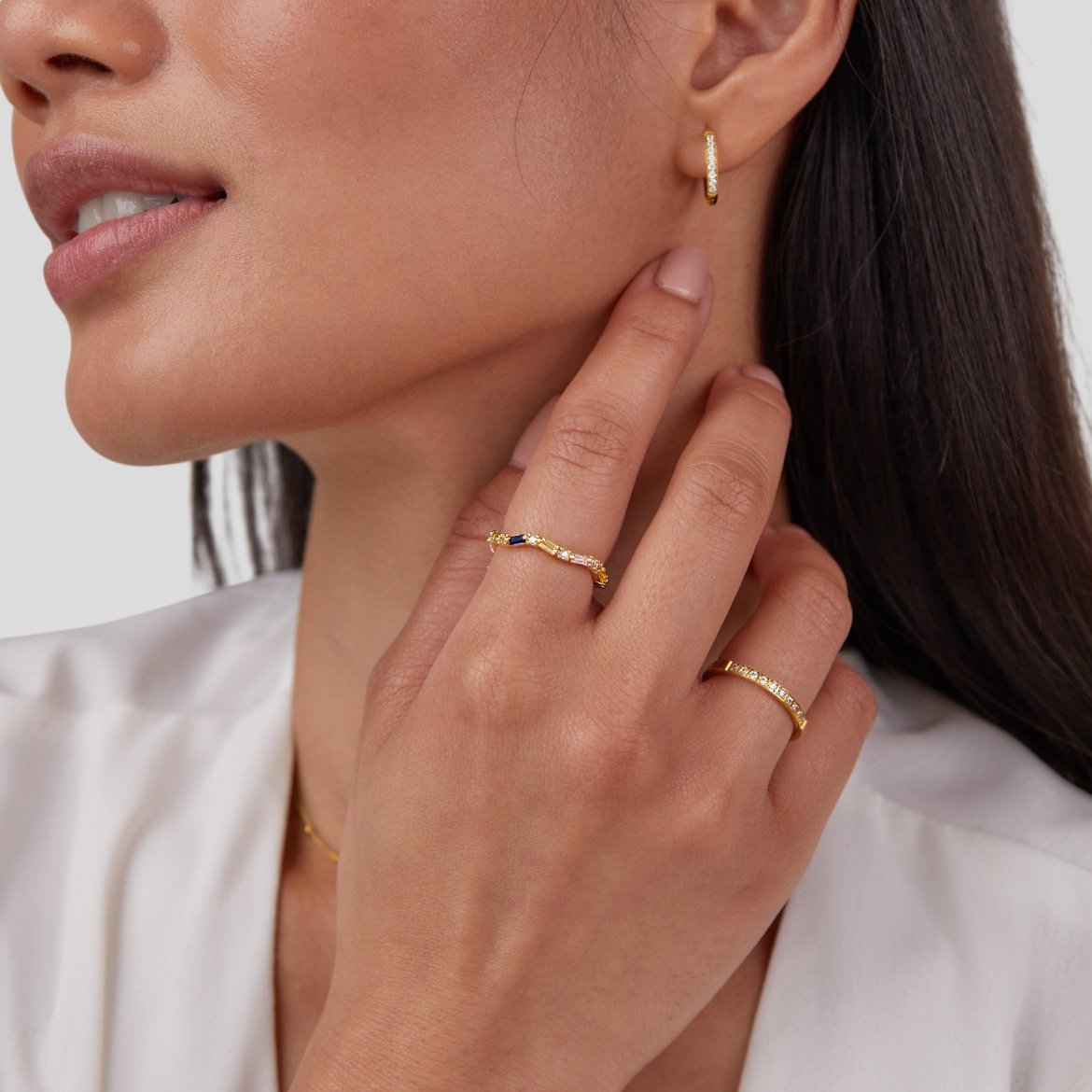 Timeless Beauty 18K Kristallen Ring