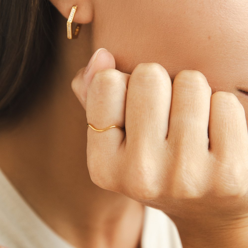Tina Gouden Stack Ring
