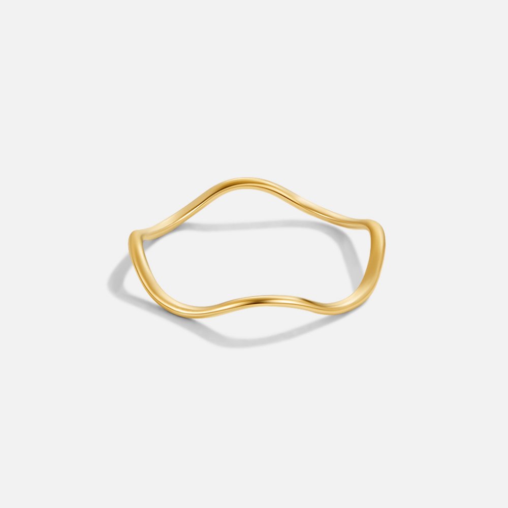 Tina Gouden Stack Ring Hoofdafbeelding
