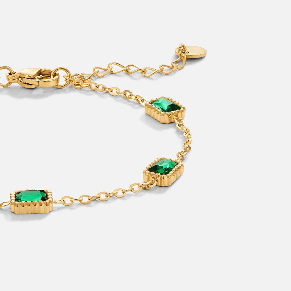 Trinity Emerald Armband Hoofdafbeelding