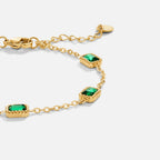 Trinity Emerald Armband