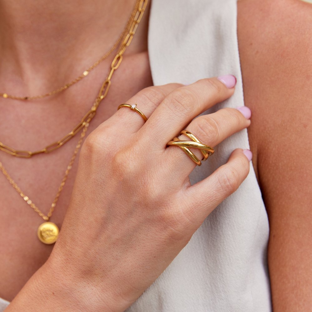 Trinity Gouden Ring Secundaire afbeelding
