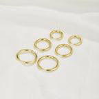 Triple Ronde Oorbellen Set