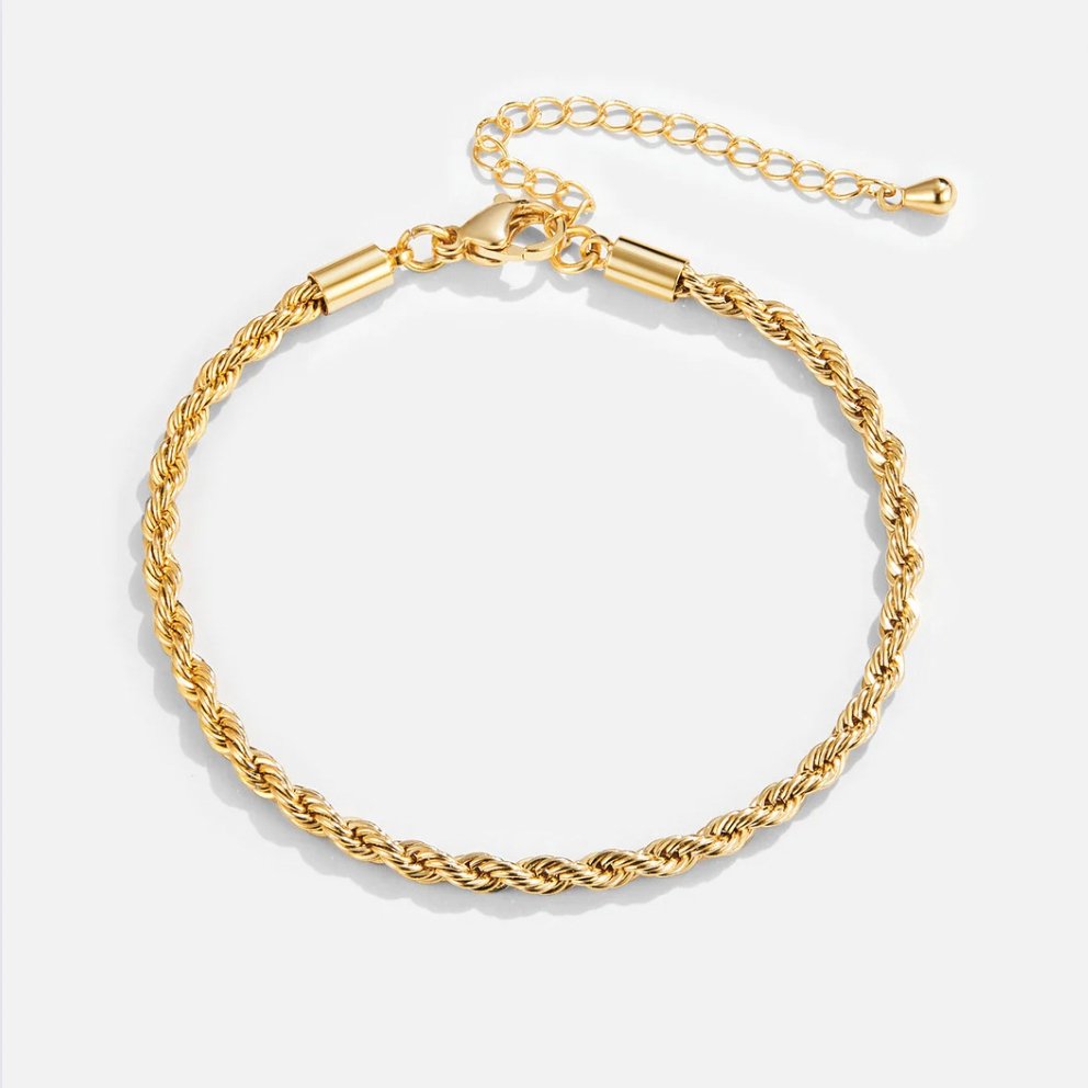 Twisted 18K Gouden Armband