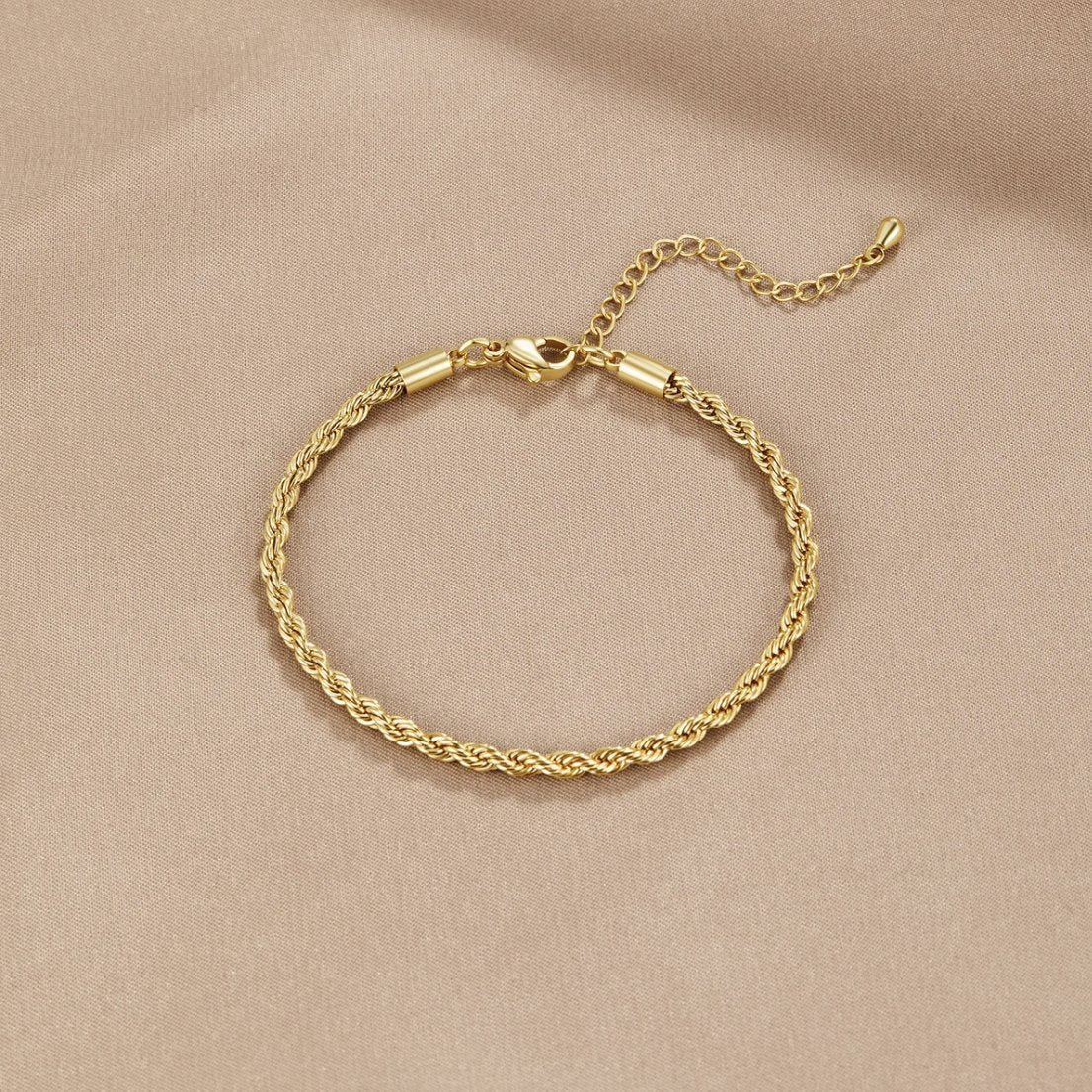 Twisted 18K Gouden Armband