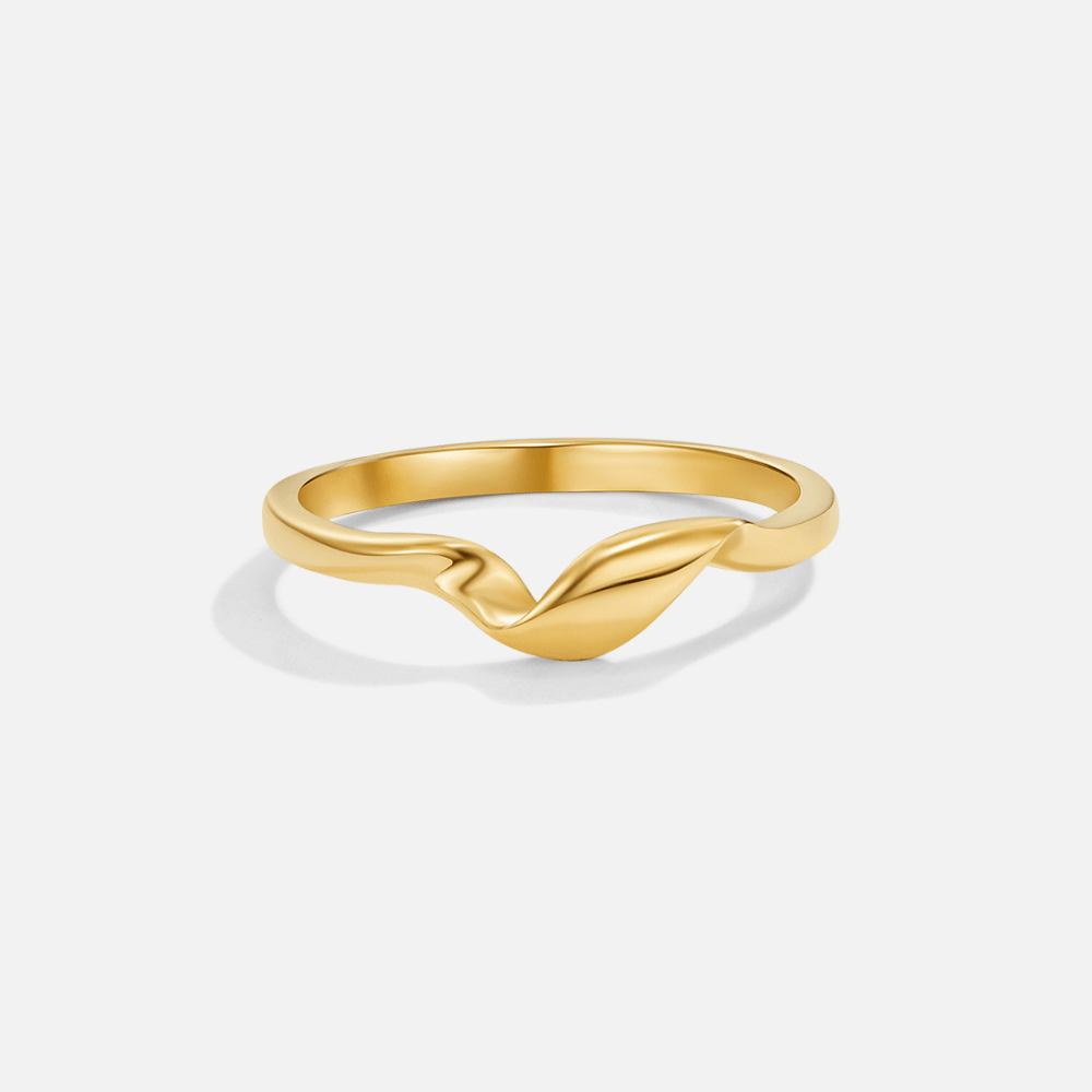Twisted Athena Gouden Ring
