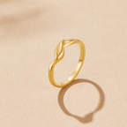 Twisted Athena Gouden Ring