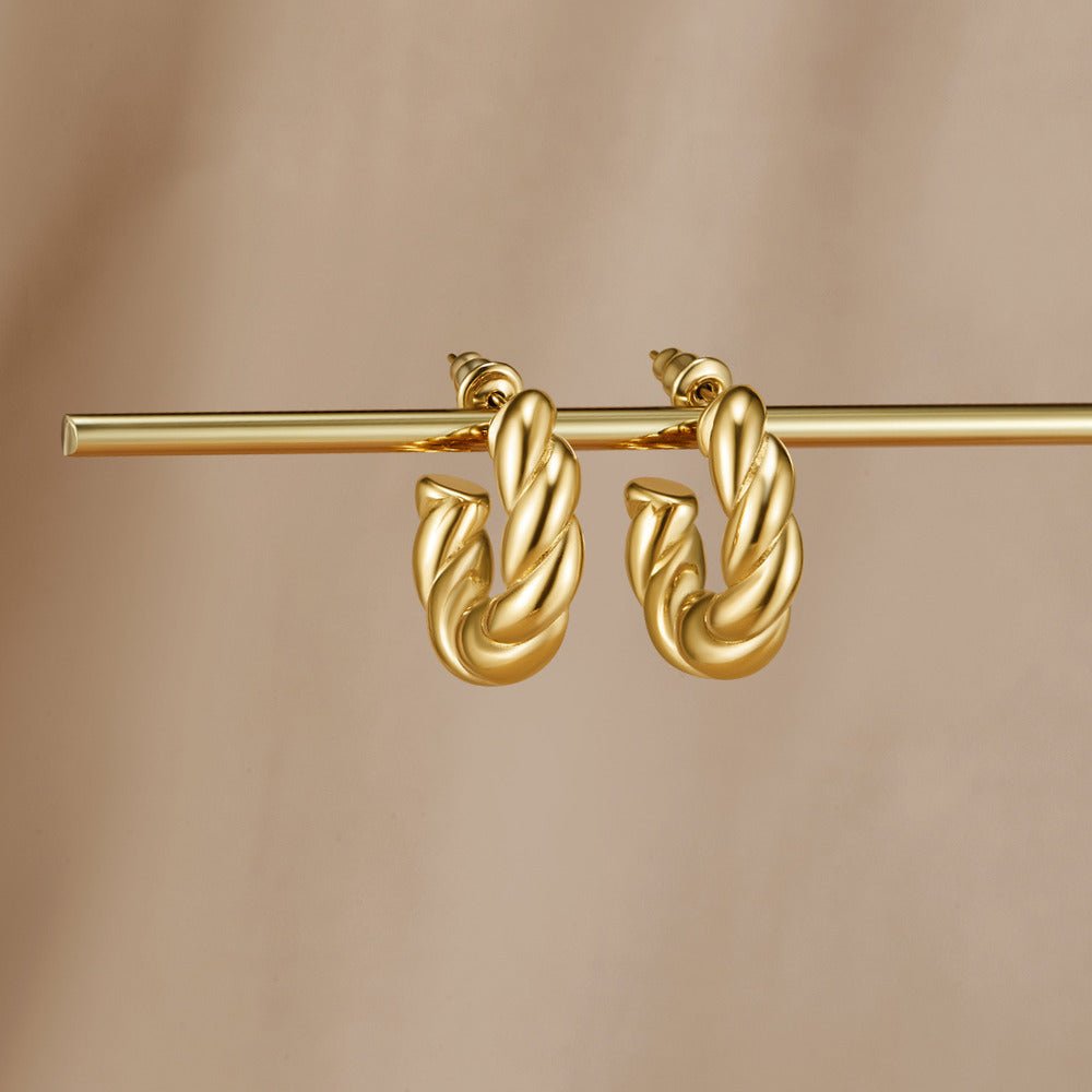 Twisted Felicity Ronde Oorbellen Hoofdafbeelding