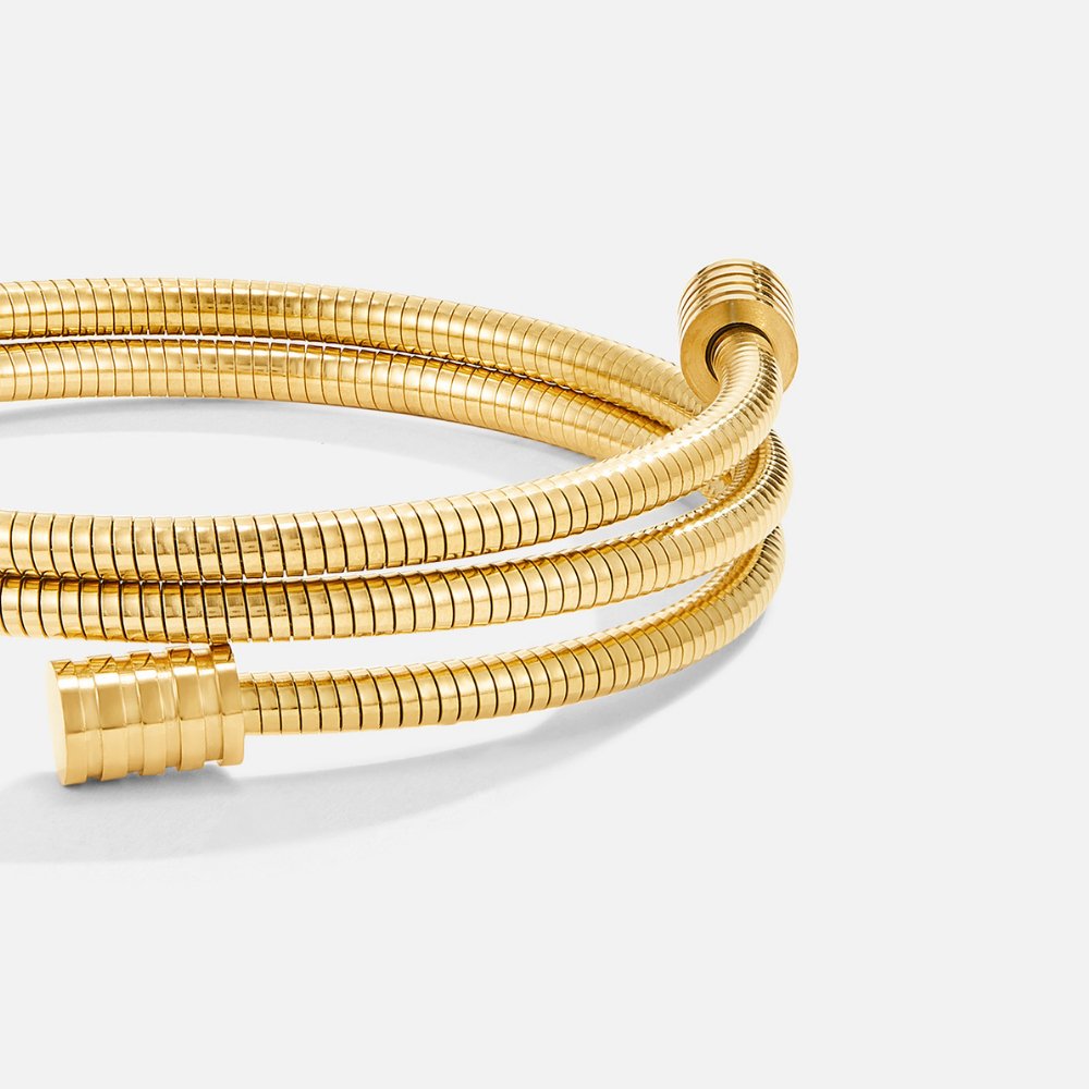 Twisted Gouden Armband Hoofdafbeelding