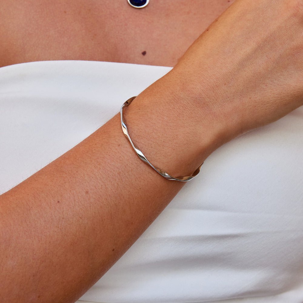 Twisted Imari Zilveren Armband Secundaire afbeelding